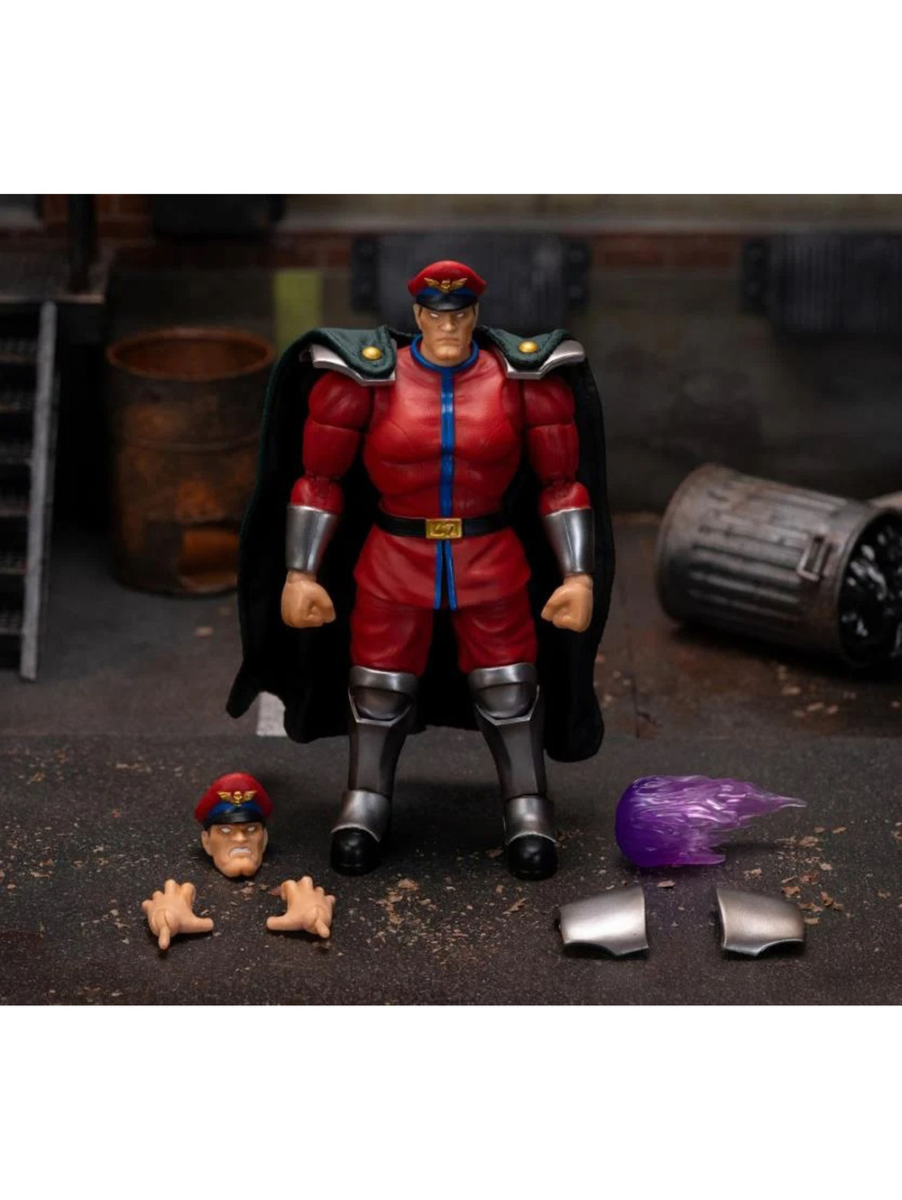 Jada Toys Street Fighter II M. Bison 1/12 Scale Figure - 6"